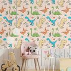 Papel De Parede Adesivo Infantil Dino N014082 Rolo 0,58x3M - Adesivo BR