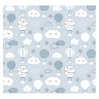 Papel de Parede Adesivo Infantil Nuvens Balão Bebe Quarto Menino - 604pcp - Allodi