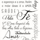 Papel De Parede Adesivo Lavável Amor E Fé 3M