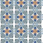 Papel de Parede Adesivo Lavável Azulejo Mosáico 9m