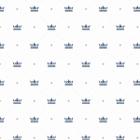Papel De Parede Adesivo Lavável Coroas 12M