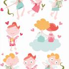 Papel de Parede Adesivo Lavável Cupido 6m