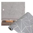 Papel de Parede Adesivo Lavavel Sala Quarto Cozinha 3D Decorativo Zara Cinza 10 Metros