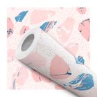 Papel de Parede Adesivo Pedras Granilite Rosa Azul Menina Infantil Delicado Moderno Quarto - DELIQUADROS