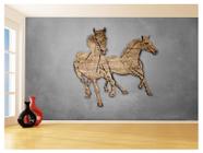 Papel De Parede Animais Pop Art Cavalos Cores 3,5M Pxa372