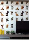 Papel De Parede Animal Print Cachorros Diversos-60X300Cm