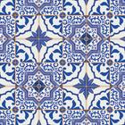 Papel de Parede Autoadesivo Contact 45cm x 2 Metros Azuleijos Português - 240036C - CONTACT