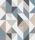Papel de parede bobinex contemporâneo - geométrico colorido