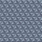 Papel de parede bobinex diplomata - geométrico 3d azul