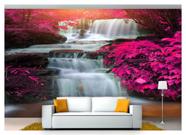 Papel De Parede Cachoeira Natureza Mata 3D 6M² Nch122