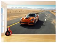 Papel De Parede Carro Corvette Chevrolet Chevy 3,5M Car40