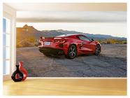 Papel De Parede Carro Corvette Chevrolet Chevy 3,5M Car44