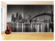 Papel De Parede Cidade Ponte Prédios New York 3,5M Ncd288