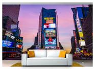 Papel De Parede Cidade Time Square Ny Taxi 3D Ncd191