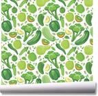 Papel de parede cozinha verduras frutas legumes comida A104