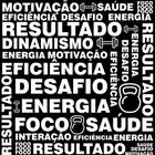 Papel De Parede Decorativo Academia Motivacional - 2,50m - DEKAL DECOR