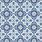 Papel De Parede Decorativo Azulejo Português Clássico 2,5m