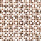 Papel De Parede Decorativo Azulejo Tons Marrons 3,30x0,50m