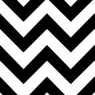 Papel de Parede Decorativo Chevron Clássico Preto e Branco 3,3m - DEKAL DECOR