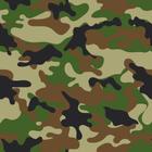 Papel de Parede Decorativo Temático Camuflagem Exército 3,3m - DEKAL DECOR