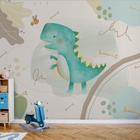 Papel de Parede Dinossauro Quarto Infantil Bebê Aquarela 9m² - Quartinhos