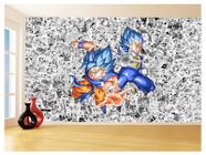 Papel De Parede Dragon Ball Goku Página Manga 3,5M Dbz525