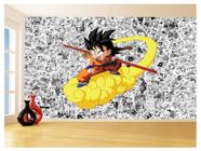 Papel De Parede Dragon Ball Goku Página Manga 3,5M Dbz527