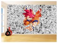 Adesivo Parede Quarto Desenho Anime Goku Dragon Ball 1.5m