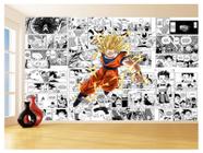 Adesivo Parede Quarto Desenho Anime Goku Dragon Ball 1.5m