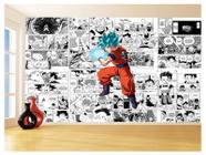 Papel De Parede Dragon Ball Goku Página Manga 3,5M Dbz663