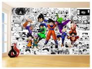 Papel De Parede Dragon Ball Goku Vegeta Anime 3,5M Dbz198