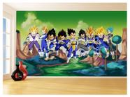 Papel De Parede Dragon Ball Goku Vegeta Anime 3,5M Dbz307