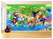 Papel De Parede Dragon Ball Goku Vegeta Anime 3,5M Dbz372