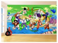 Papel De Parede Dragon Ball Goku Vegeta Anime 3,5M Dbz380