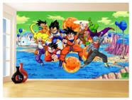 Papel De Parede Dragon Ball Goku Vegeta Anime 3,5M Dbz386