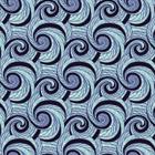 Papel De Parede Espiral Com Cores Azul Adesivo Sala Quarto