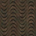 Papel de Parede EZ Benjamin Ondas Marrom Cintilante GT1105 - Rolo: 10m x 0,53m