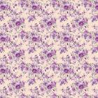 Papel De Parede Floral Flores Lilas E Amarelo Adesivo Sala