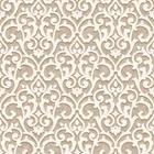 Papel de parede Florence Cinza Arabesco FR87222 - Rolo Fechado de 0,53cm x 10mts - Edantex