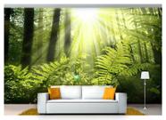 Papel De Parede Floresta Natureza Árvores 3D 3M² Xna173 - Você Decpra