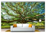 Papel De Parede Floresta Natureza Árvores 3D 3M² Xna183