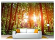 Papel De Parede Floresta Natureza Árvores 3D 3M² Xna191 - Você Decpra