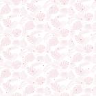 Papel de Parede Fofura Baby Folhagem Rosa FF4029