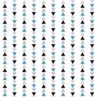 Papel De Parede Geométrico Triângulos Azul, Cinza E Preto