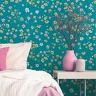 Papel de Parede House of Turnowsky Floral Verde 389072 - AS CREATION