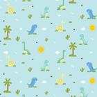 Papel de Parede Infantil Dinossauro Baby 2,70x0,57m