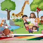 Papel de Parede Infantil Jesus AL 01