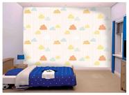 Papel De Parede Infantil Nuvens Baby 3D s82