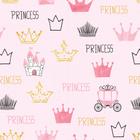 Papel de Parede Infantil Princesa 2,70x0,57m - Quartinhos