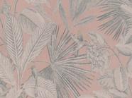 Papel de Parede Inspire Folhagem Rosé e Cinza 221185 - BN WALLCOVERING